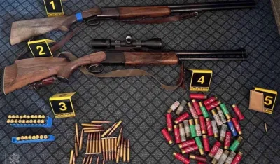 Pretresi na sjeveru: Oduzeto oružje i municija, podnijete krivične prijave protiv tri lica