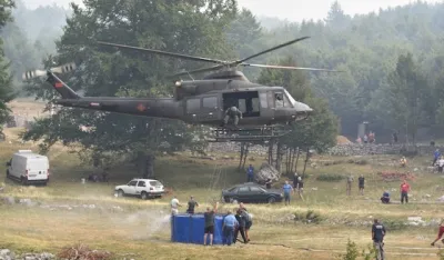 Požar u Kučima gase mje&scaron;tani, vojska i vatrogasci