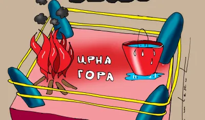 Goran &Scaron;ćekić karikatura Dana