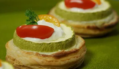 Napravite hrskavo lisnato tijesto s krem sirom