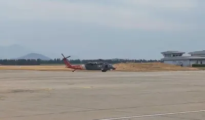 Helikopter iz Če&scaron;ke stigao u ispomoć pri ga&scaron;enju požara