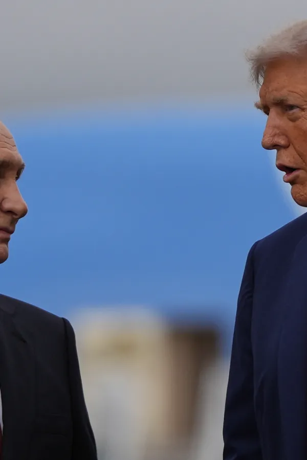 DOnald TRamp i Vladimir Putin, susret na ALjasci