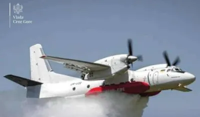 Spajić: Emirati Crnoj Gori ustupaju avion za ga&scaron;enje požara &ldquo;vatro-ubicu&rdquo; Antonov AN-32P