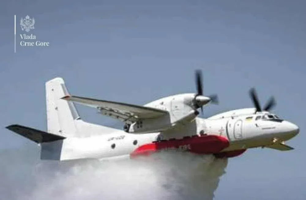 Spajić: Emirati Crnoj Gori ustupaju avion za ga&scaron;enje požara &ldquo;vatro-ubicu&rdquo; Antonov AN-32P