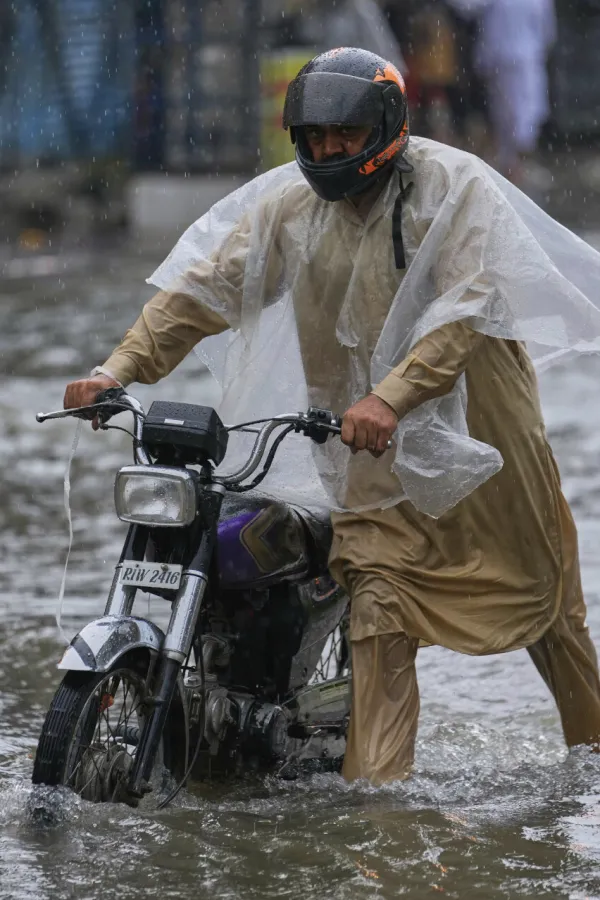 Monsunske ki&scaron;e, pakistan