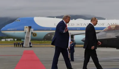 TRamp i Putin na ALjasci