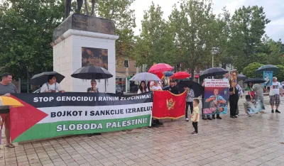 SKup podr&scaron;ke narodu palestine u Nik&scaron;iću