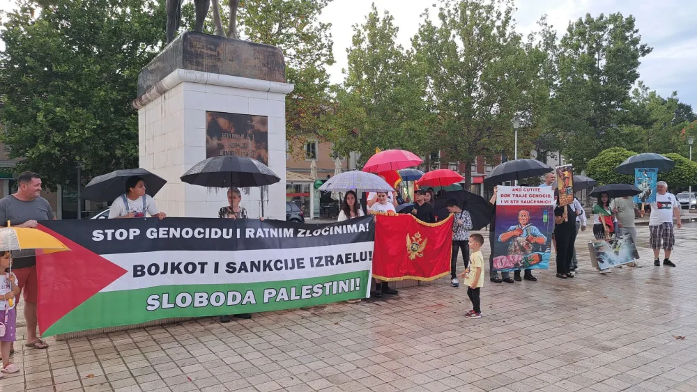 SKup podr&scaron;ke narodu palestine u Nik&scaron;iću