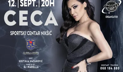 Muzički spektakl godine: Ceca Ražnatović 12. septembra u Nik&scaron;iću
