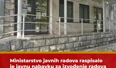 Raspisan tender u vrijednosti od 270.000 eura za adaptaciji dječjeg dispanzera Doma zdravlja u Nik&scaron;iću