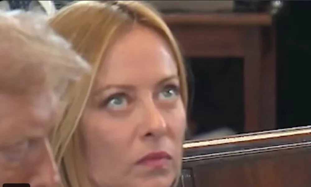 (VIDEO) Hit na dru&scaron;tvenim mrežama: Merc govorio Trampu, Meloni kolutala očima