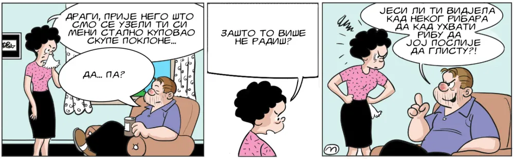 Mirko Zulić strip Dana