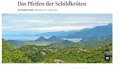 Njemački mediji o Crnoj Gori: "Spoj planina, mora i gostoprimstva"