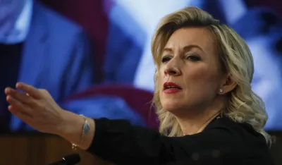 Zaharova: Karta Ukrajine u Bijeloj kući bila &scaron;amar za Zelenskog