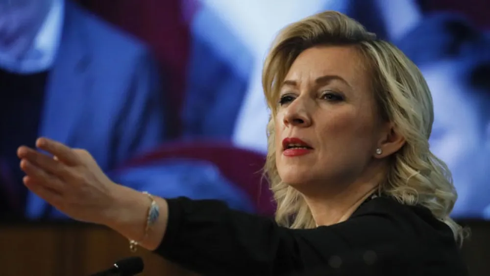 Zaharova: Karta Ukrajine u Bijeloj kući bila &scaron;amar za Zelenskog