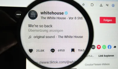 Bijela kuća otvorila TikTok nalog