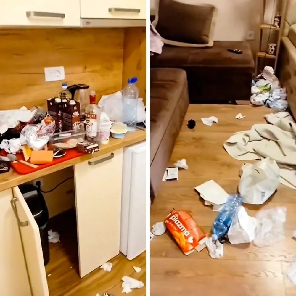 (VIDEO) Vlasnica apartmana u Budvi objavila kako su gosti ostavili apartman: &Scaron;okiraće vas reakcija ispod videa