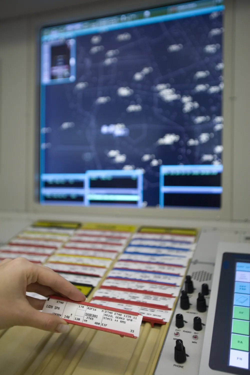 Kontola letjenja, ilustracija