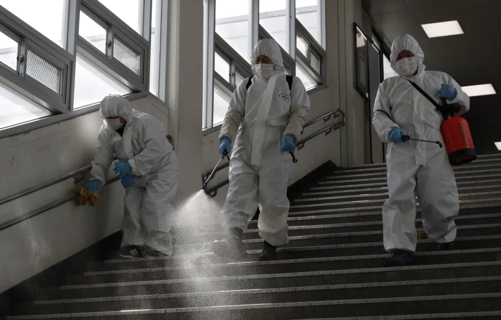 Dezinfekcija, ilustracija