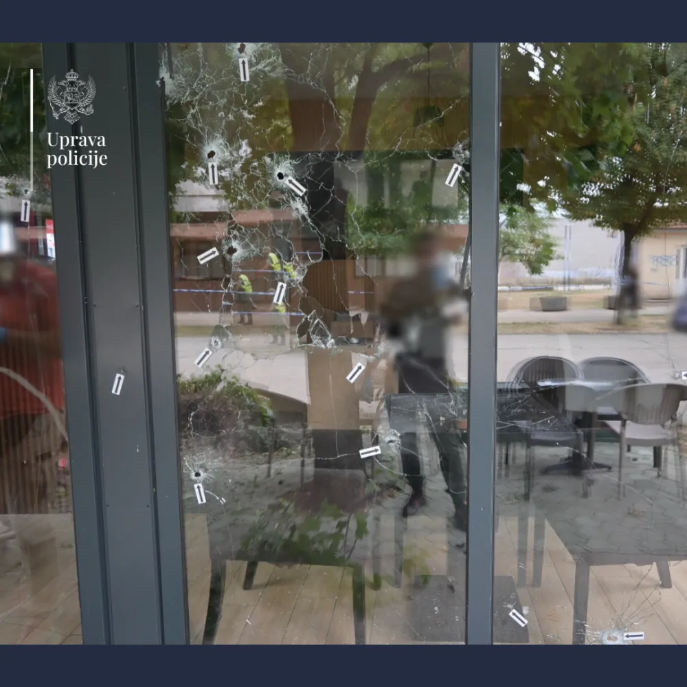 Rasvijetljeno aktiviranje eksplozivne naprave na lokal u Nik&scaron;iću, uhap&scaron;en maloljetnik