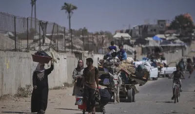Palestinci bježe iz grada Gaze