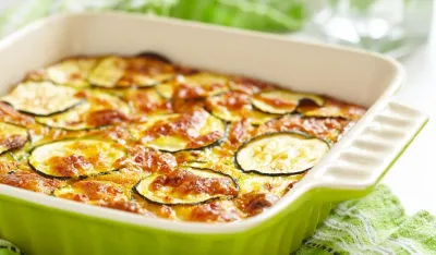 Zapečene tikvice sa sirom&nbsp;savr&scaron;en ljetnji ručak