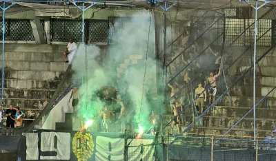 Navijači Sutjeske na meču u Podgorici