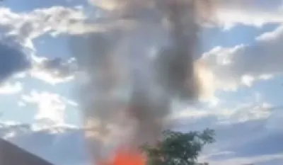 Gorela kuća na Vrelima ribničkim