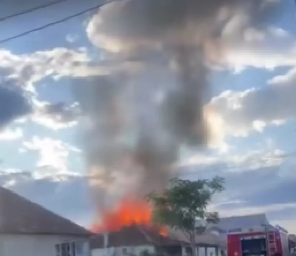 Gorela kuća na Vrelima ribničkim