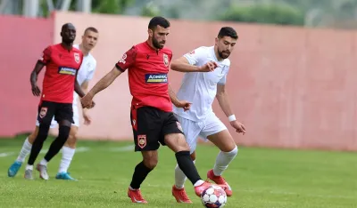 Sa jednog od prethodnih mečeva Budućnosti i Dečića