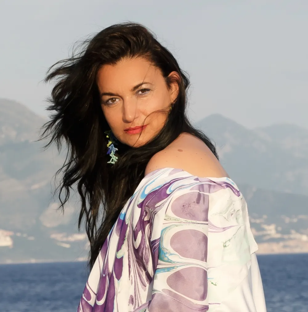 "More" Mile Gregović na svili