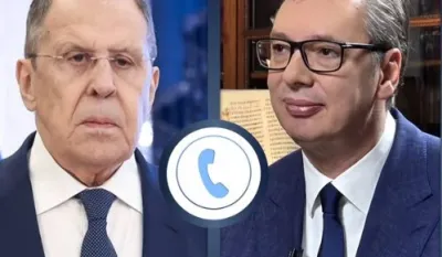 Vučić razgovarao s lavrovim