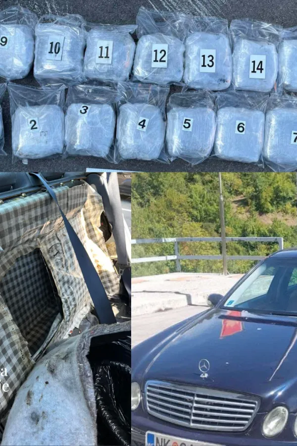 Marihuana zaplijenjena na Dračenovcu