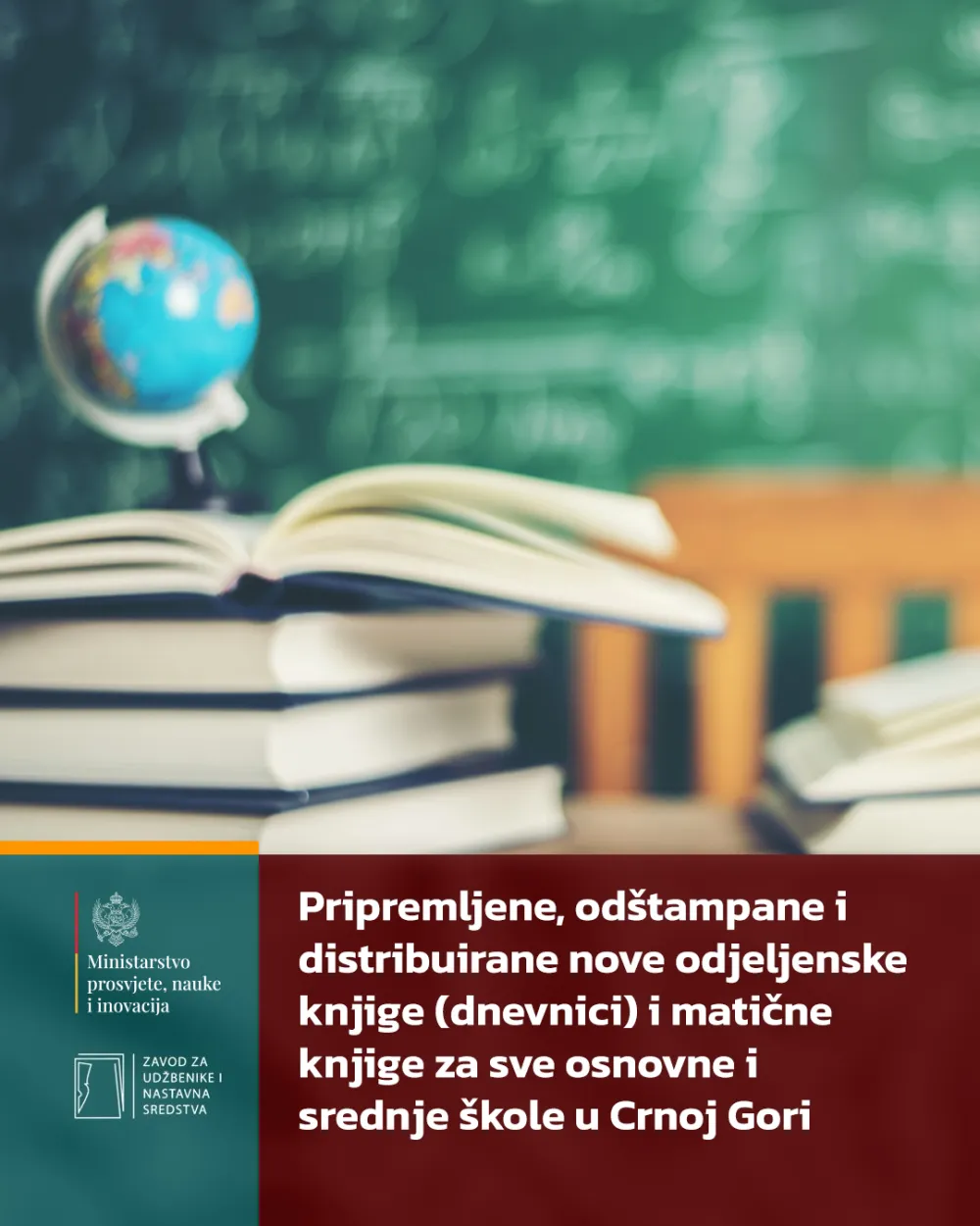  MPNI: Nove odjeljenske knjige - korak ka rasterećenju nastavnika