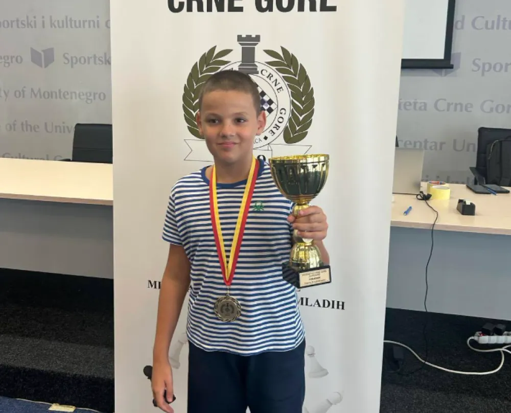 David Pavlović pionirski prvak u &scaron;ahu