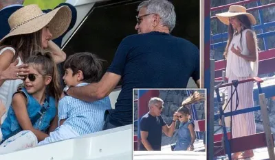 Džordž i Amal Kluni prvi put javno pokazali blizance u Italiji