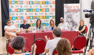 Pres-konferencija s ekipom filma "Yugo Florida"