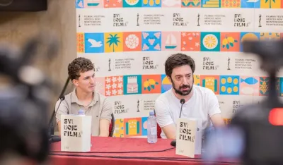 Pres-konferencija sa ekipom filma "DJ Ahmet"