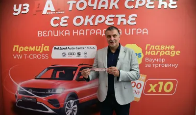 POZNATI DOBITNICI GLAVNIH NAGRADA I PREMIJE U NAGRADNOJ IGRI "UZ DAN TOČAK SREĆE SE OKREĆE"/ -DAN PORTAL