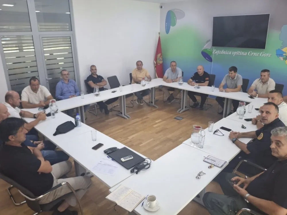 Sastanak komandira službi za&scaron;tite i spa&scaron;avanja: Potrebna profesionalizacija sistema za&scaron;tite od požara