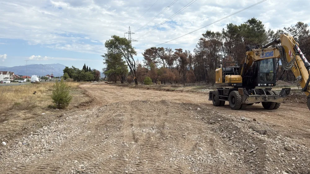 Rade obilaznicu u naselju Zelenika