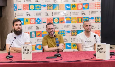 Pres konferencija nakon prikazivanja serije "Volja sinovljeva" na Filmskom festivalu Herceg Novi