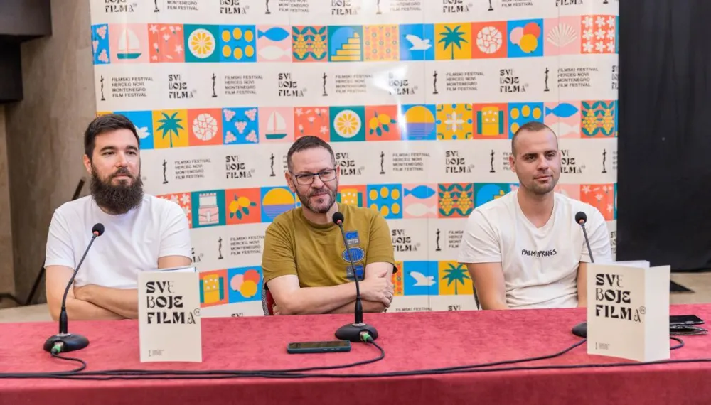 Pres konferencija nakon prikazivanja serije "Volja sinovljeva" na Filmskom festivalu Herceg Novi