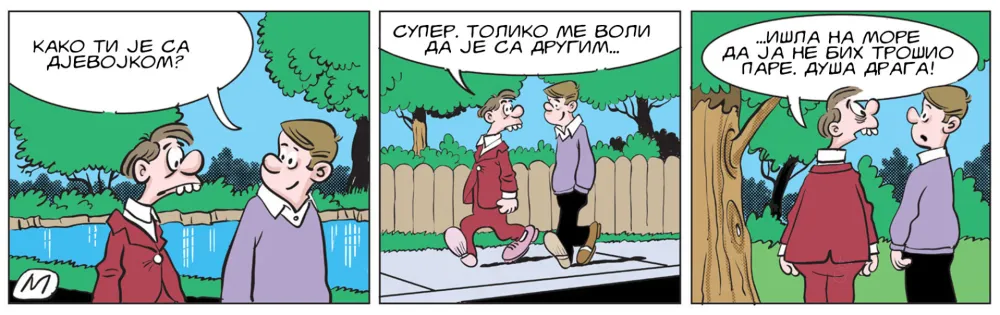 Mirko Zulić strip Dana