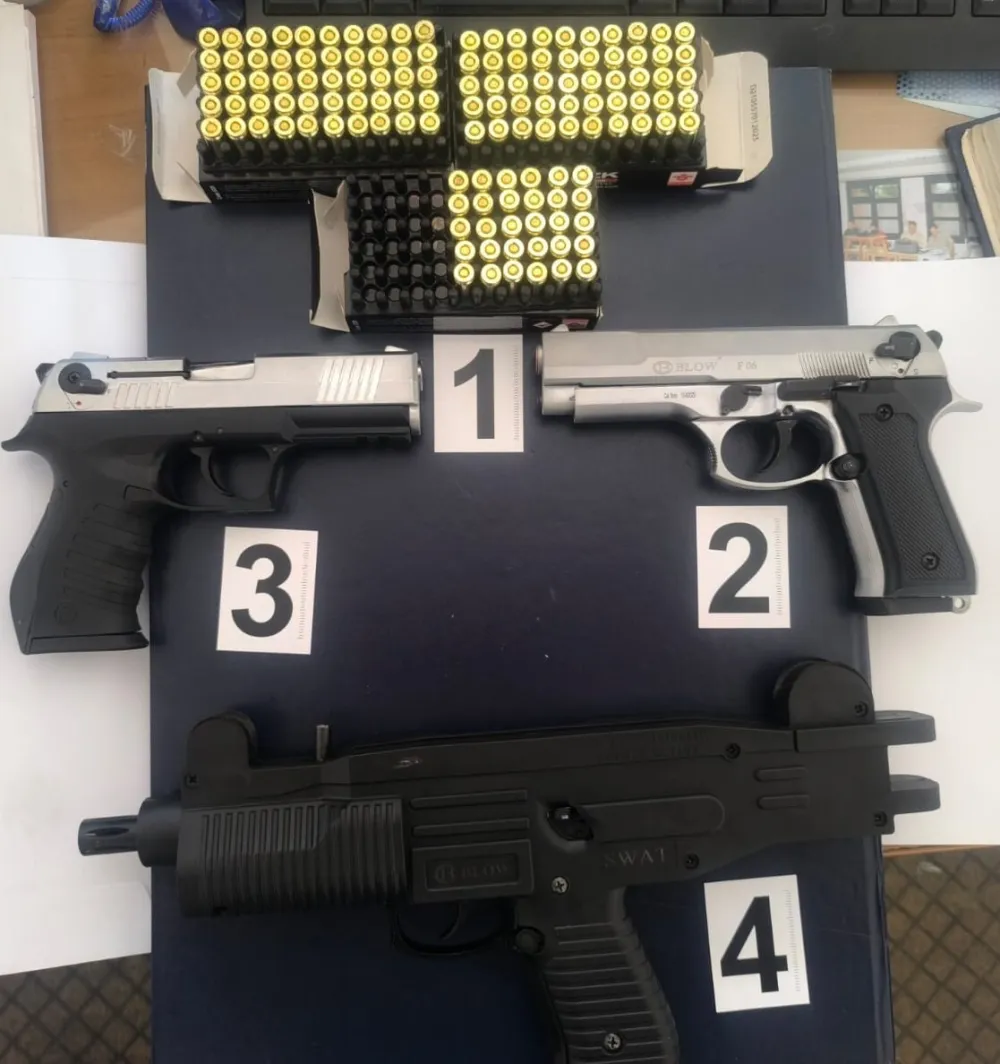 Oduzeto oružje i municija u Beranama