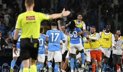 Slavlje fudbalera Napolija