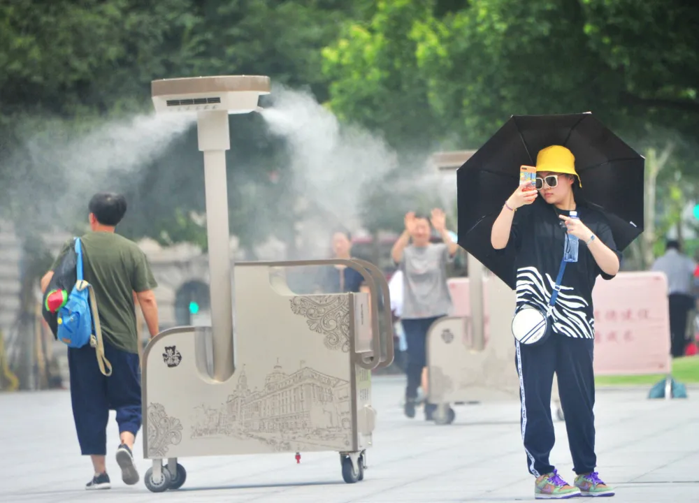 &Scaron;angaj, vrućine, rashlađivači