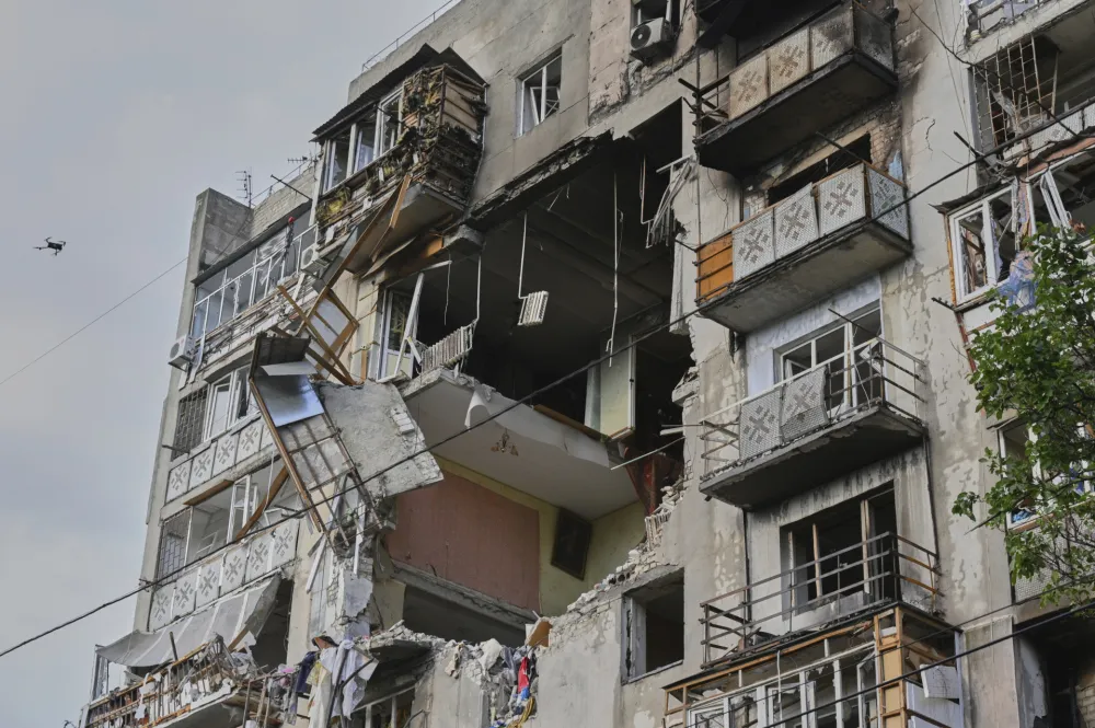 Ruski napad dronovima na Odesu