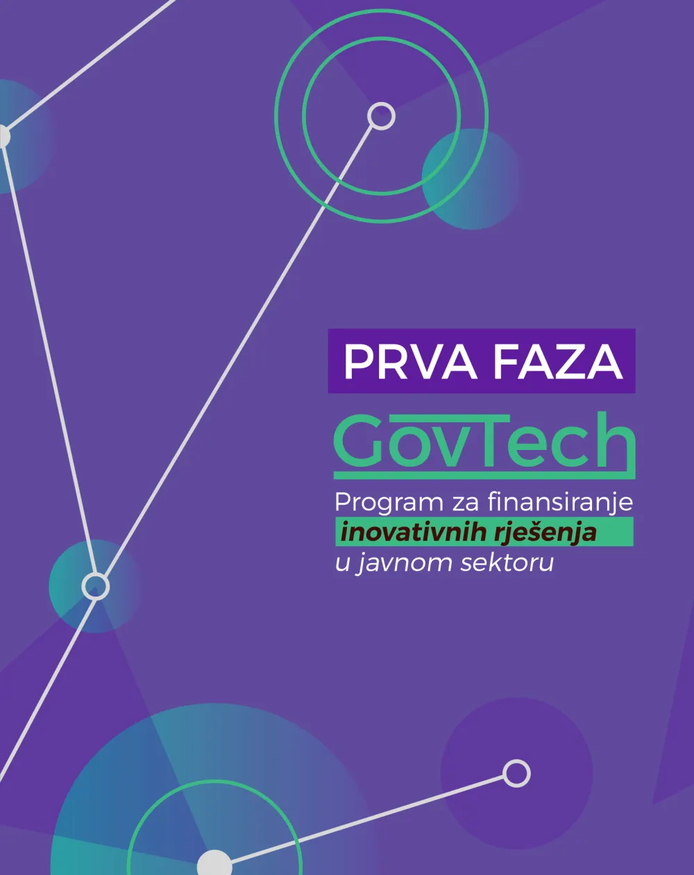 Od izazova do rje&scaron;enja: Fond za inovacije pokrenuo program za finansiranje inovativnih rje&scaron;enja u javnom sektoru &ndash; GovTech