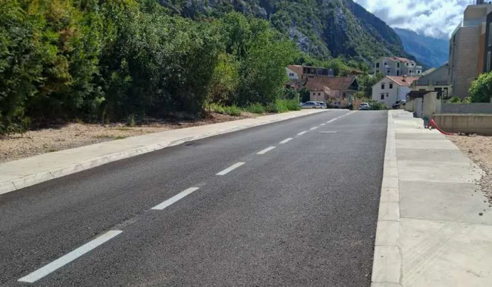 Op&scaron;tina Kotor: Nova saobraćajnica na Svetom Stasiju